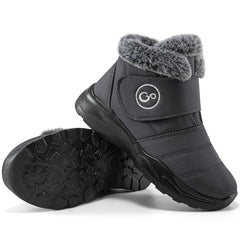 Ablanczoom Snow Boots Womens with Warm Faux Fur Women Winter Boots non-slip Waterproof Outdoor Booties
