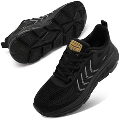 Decould sylf Walking Shoes for Women Breathable Non Slip Athletic Sneakers Casual Lace Up Running Shoes