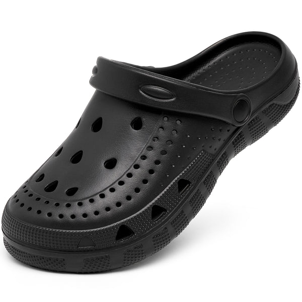 Decould sylf Women Garden Clogs shoes with Arch Support Waterproof Lightweight Slides Sandals Beach