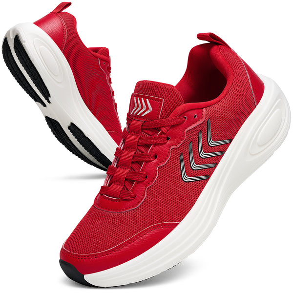 Ecetana Women's Running Shoes Breathable Mesh Lightweight Walking Athletic Sneakers Shoes