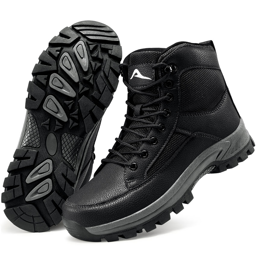 Ablanczoom Hiking Boots Mens Work Shoes: Waterproof Breathable Outdoor Men Boots