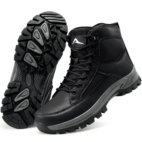Ablanczoom Hiking Boots Mens Work Shoes: Waterproof Breathable Outdoor Men Boots