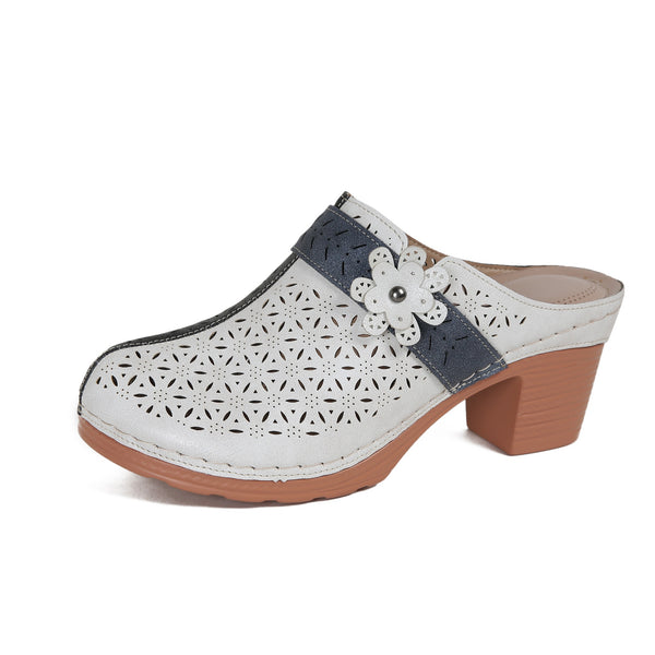 Ablanczoom Sandals Women: Comfort Wedges Heels Clogs Woman Mule Platform Sandals for Women Shoes