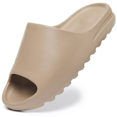 Ecetana Unisex Slides Sandals Soft Thick Sole Non-Slip Pillow Sandals House Slides for Women Men