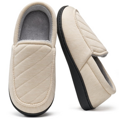 Ecetana Women's House Slippers Closed Back Memory Foam Indoor Shoes