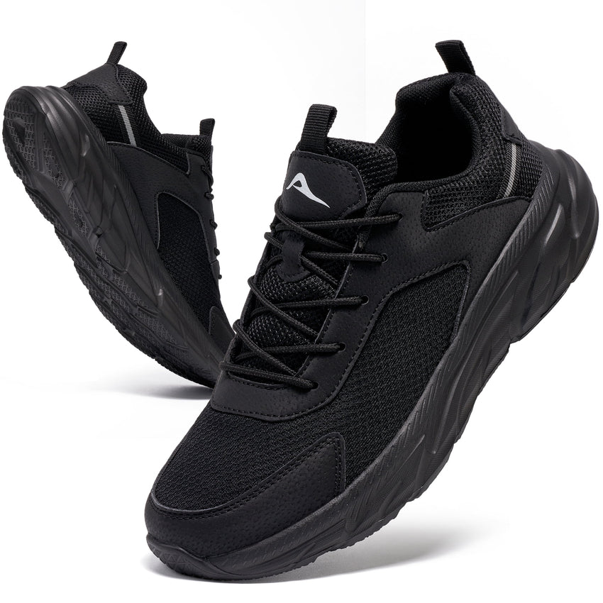 MeMoride Men's Walking Shoes Lightweight Running Shoes Breathable Mesh Athletic Tennis Shoes Sneakers
