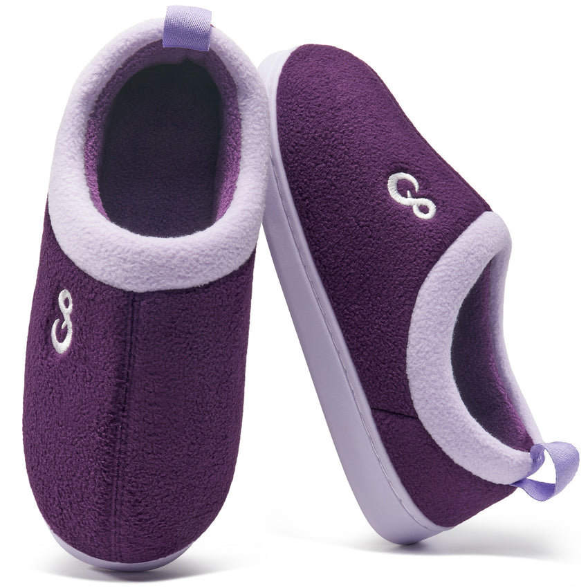 Ecetana Women's Closed-Back Slippers Memory Foam Clog House Slippers Indoor Outdoor Non Slip Home Slippers