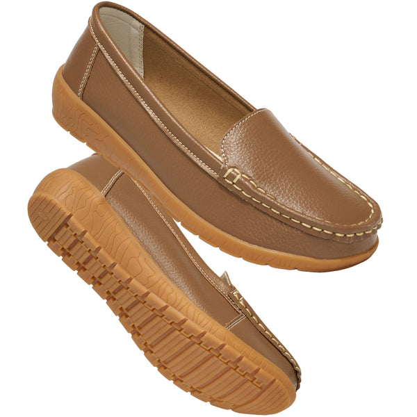 Decould sylf Loafers for Women Comfortable Slip On Work Flats Shoes Business Casual Walking Shoes