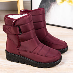 Ablanczoom Snow Boots for Womens: Warm Fur No-slip Winter Woman Ankle Booties