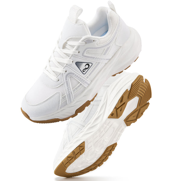 Ecetana Walking Shoes for Women Comfortable Breathable Non Slip Sneakers Casual Slip On Tennis Shoe