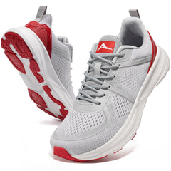MeMoride Men's Wide Toe Walking Shoes Non Slip Casual Athletic Trail Running Sneakers