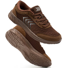Decould sylf Women Walking Shoes Comfortable Breathable Tennis Shoes Retro Suede Casual Sneakers