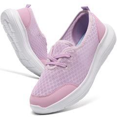 Ecetana Women's Walking Shoes Slip-On Sneakers Mesh Breathable Casual Athletic Shoes