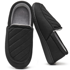 Ecetana Women's House Slippers Closed Back Memory Foam Indoor Shoes