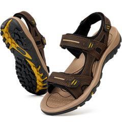 MeMoride Men's Sport Hiking Sandals Open Toe Walking Sandals for Man Outdoor Summer Beach Water Shoes