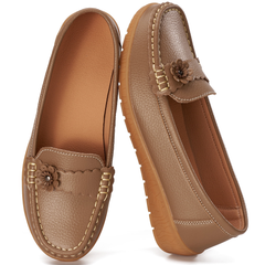 Ecetana Loafers for Women Causal Dressy Shoes Comfortable Walking Flats Shoes