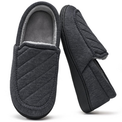 Ecetana Women's House Slippers Closed Back Memory Foam Indoor Shoes