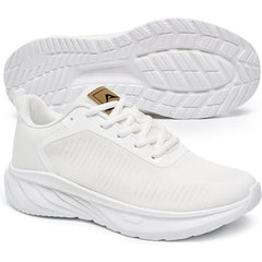 Ecetana Women's Walking Shoes Lightweight Sneakers Breathable Mesh Tennis Shoes