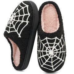 Ecetana House Slippers for Women Men Fuzzy House Shoes with Memory Foam