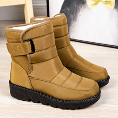 Ablanczoom Snow Boots for Womens: Warm Fur No-slip Winter Woman Ankle Booties