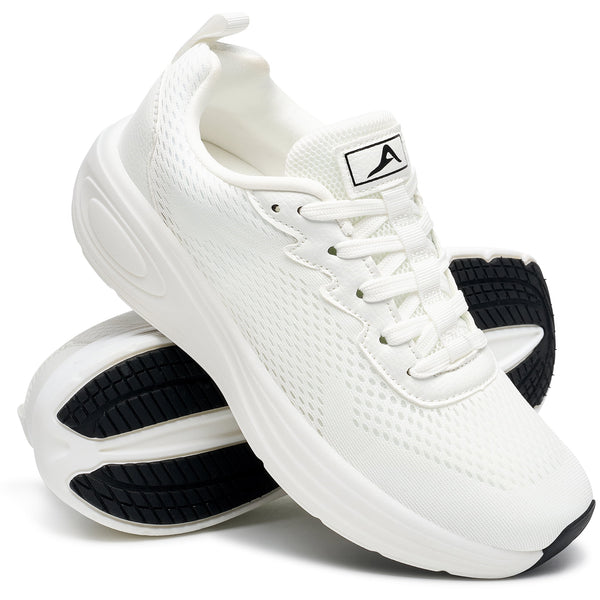 Ecetana Women's Sneakers Breathable Mesh Walking Shoes Comfort Casual Running Shoes