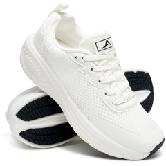 Ecetana Women's Sneakers Breathable Mesh Walking Shoes Comfort Casual Running Shoes