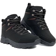 MeMoride Men's Ankle High Waterproof Hiking Boots Outdoor Trekking Camping Shoes