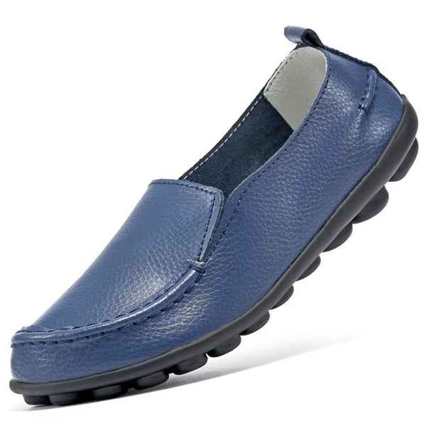 Ablanczoom Loafers Womens Flats Comfort Walking Shoes Woman Casual Sneakers No-Slip Leather Dress Shoe