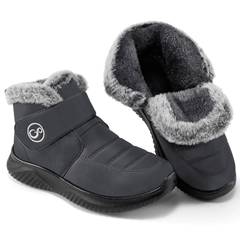 Ecetana Women Snow Boots Warm Faux Fur Lined Ankle Booties Comfortable Waterproof Non Slip Outdoor Walking Boots