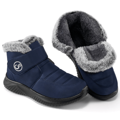 Ecetana Women Snow Boots Warm Faux Fur Lined Ankle Booties Comfortable Waterproof Non Slip Outdoor Walking Boots