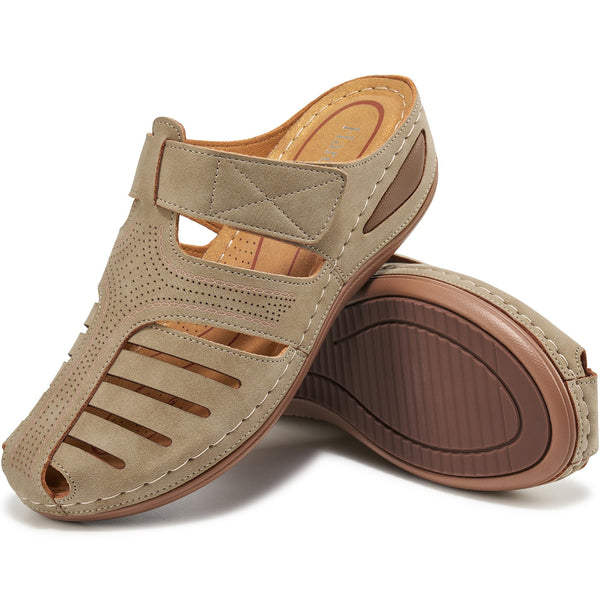 Ablanczoom Womens Sandals Wedge Thick Sole Comfortable Non-Slip Summer Sandals Womens Shoes