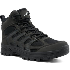 MeMoride Men's Waterproof Hiking Boots Mid-Top Hiking Shoes for Outdoor Trailing Trekking Camping Walking Shoes