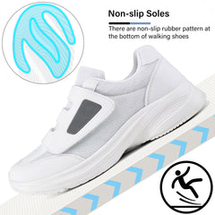 Sneakers Women Running Shoes Lace-up Non-Slip Breathable Mesh Sports Tennis Walking Shoes