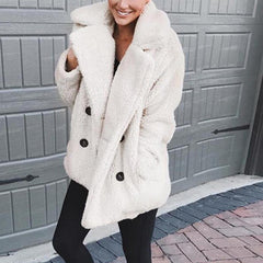 Women Warm Fur Jacket - NoSoon